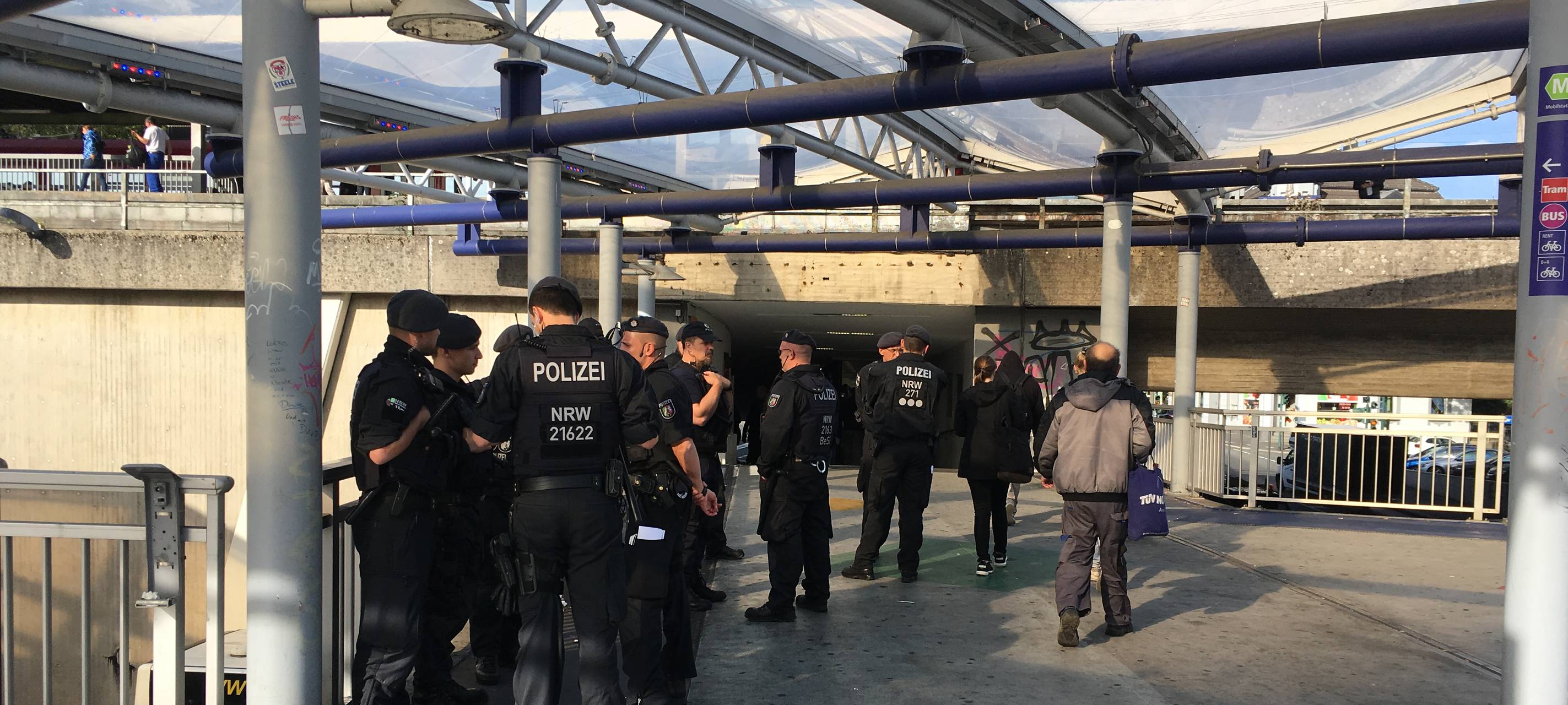 Ungewöhnlich viele Demos in Steele