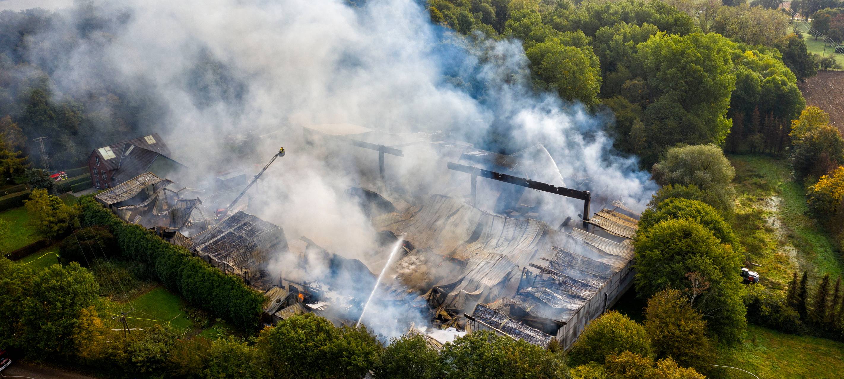 Brand in Kamp-Lintfort