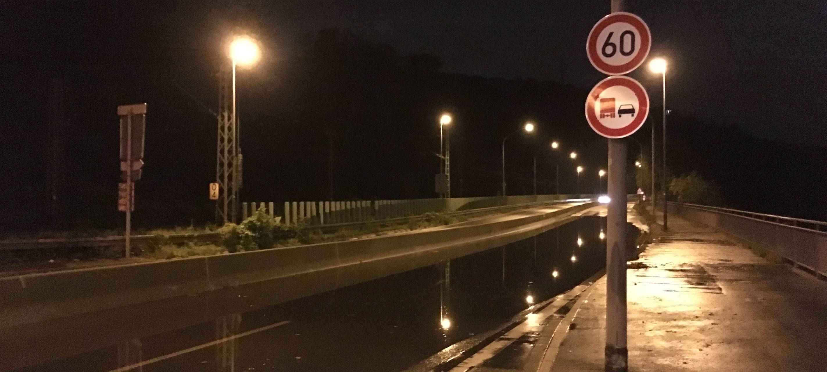 Bredeneyer Straße nach Überflutung wieder frei