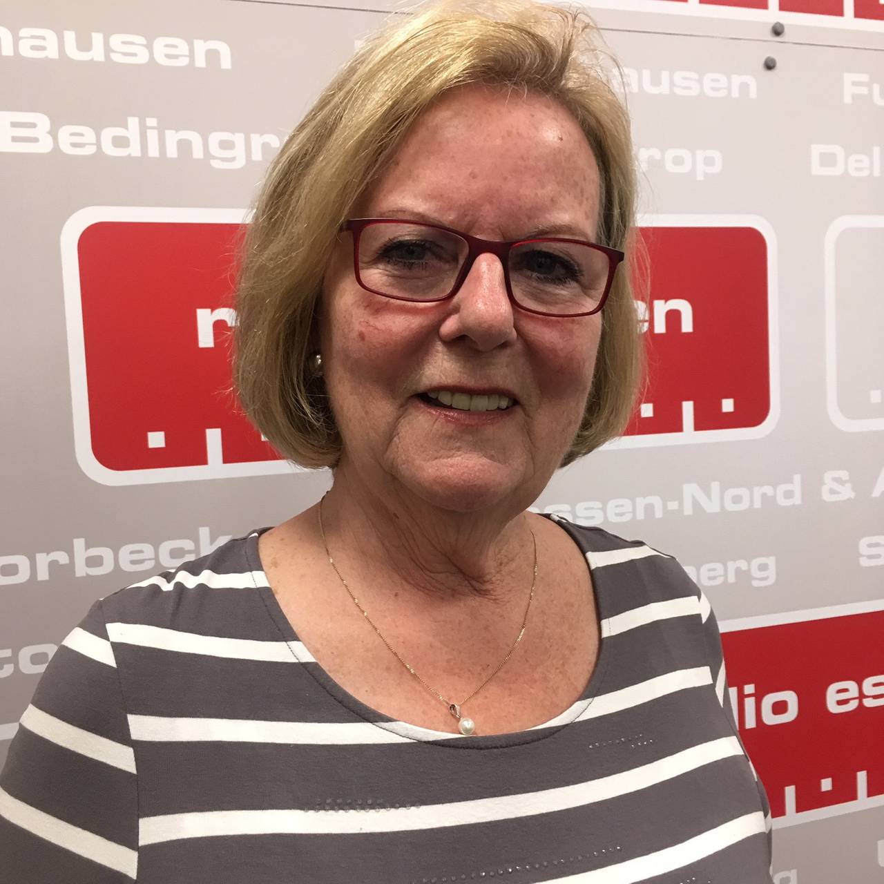 Stadt- und Reiseführerin Lidwien Göbel aus Essen bei Radio Essen.