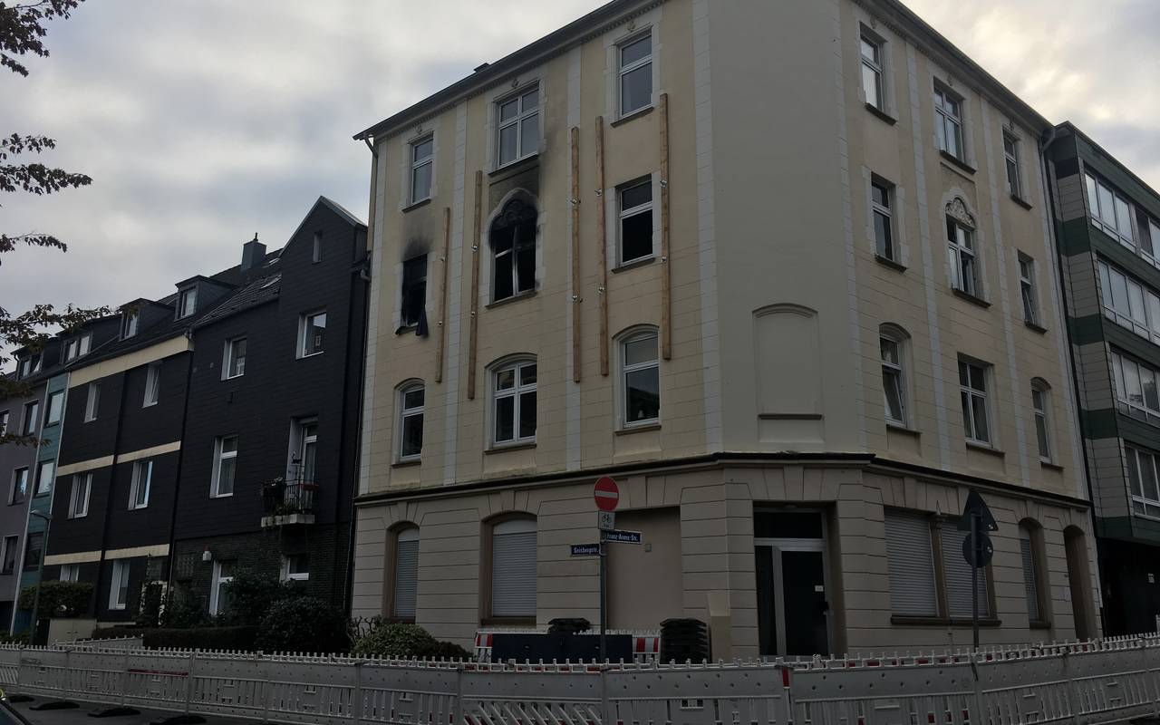 Wohnhaus Südviertel Franz-Arens-Straße nach Explosion