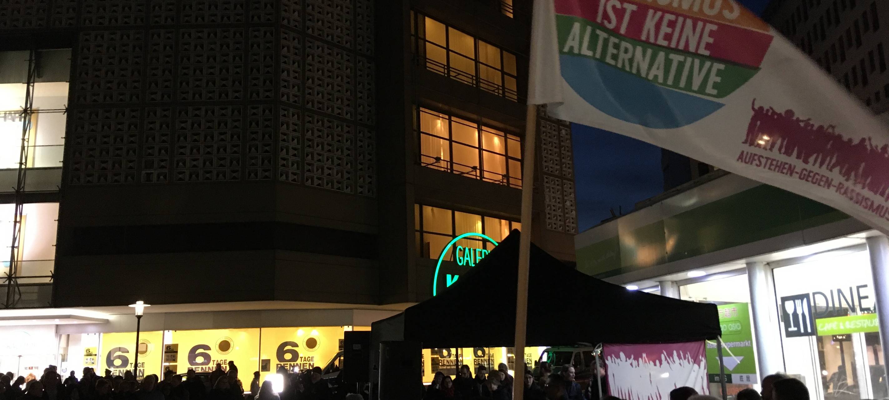 Demo in Essen nach Terror in Halle