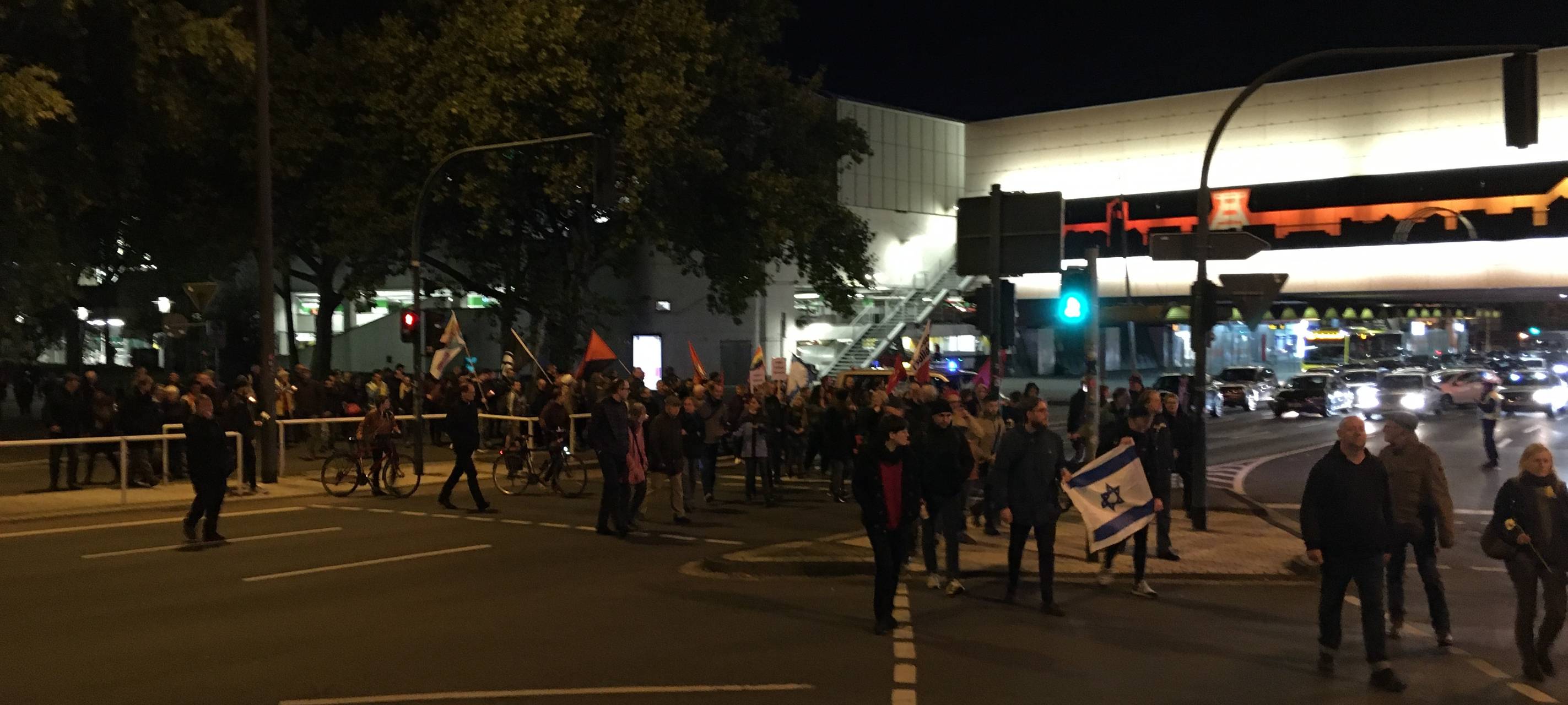 Demo in Essen nach Terror in Halle