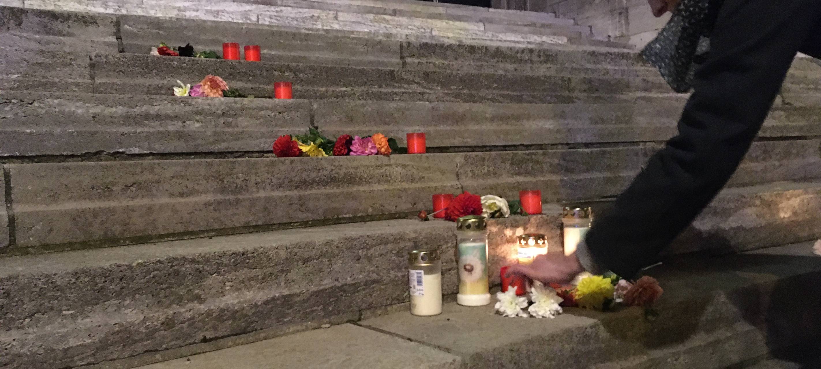 Demo in Essen nach Terror in Halle