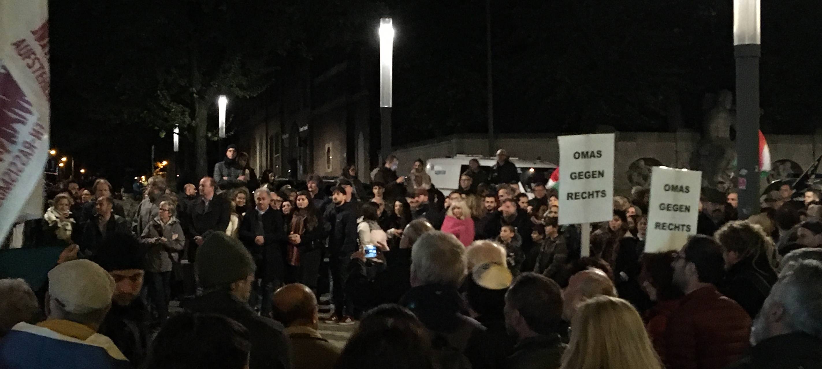 Demo in Essen nach Terror in Halle