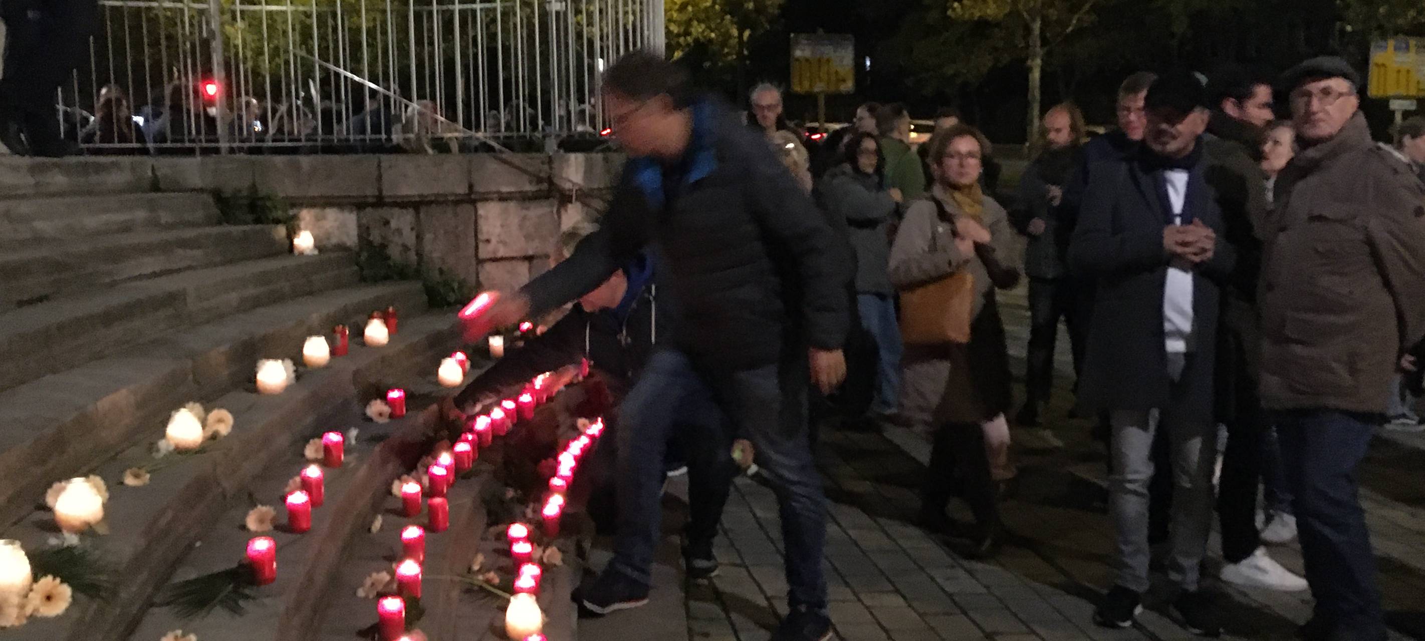 Demo in Essen nach Terror in Halle