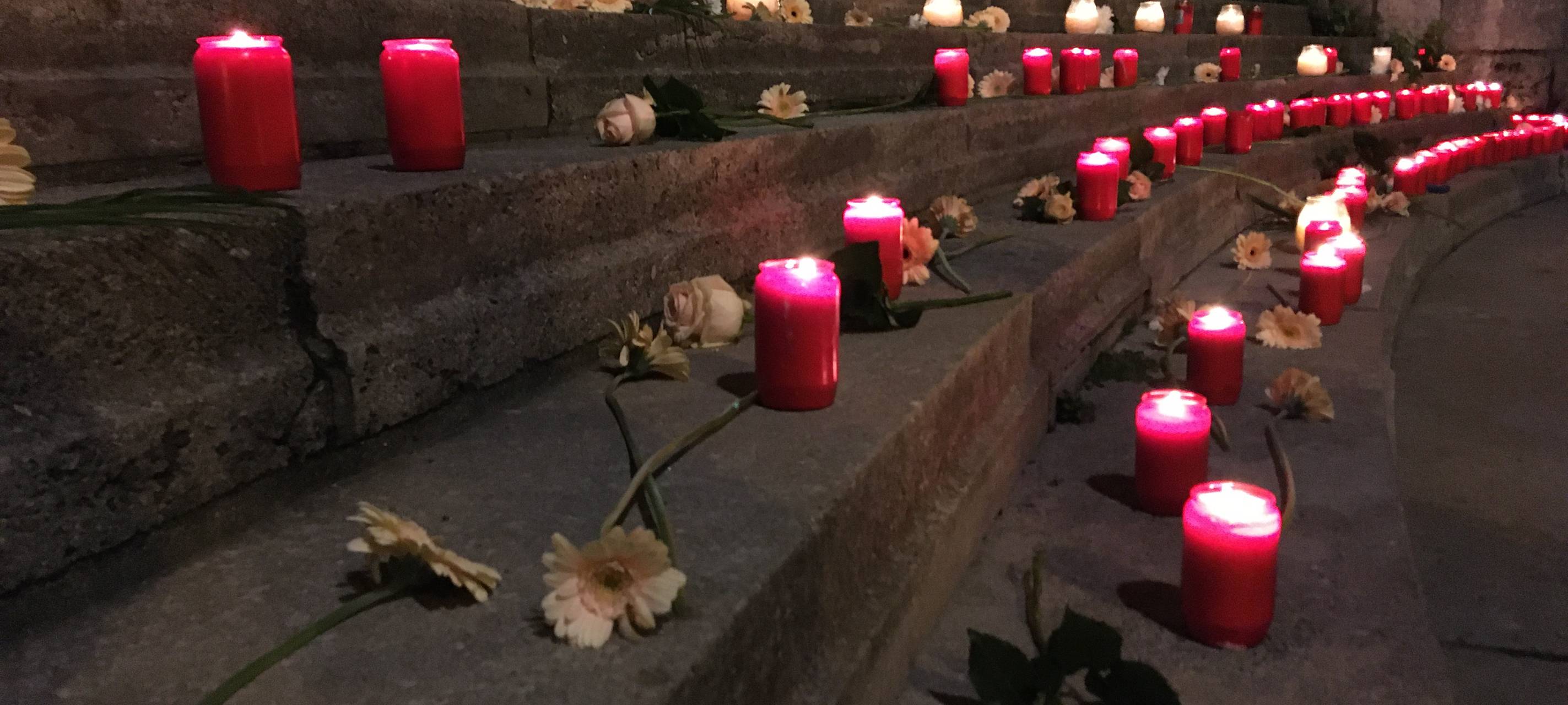 Demo in Essen nach Terror in Halle