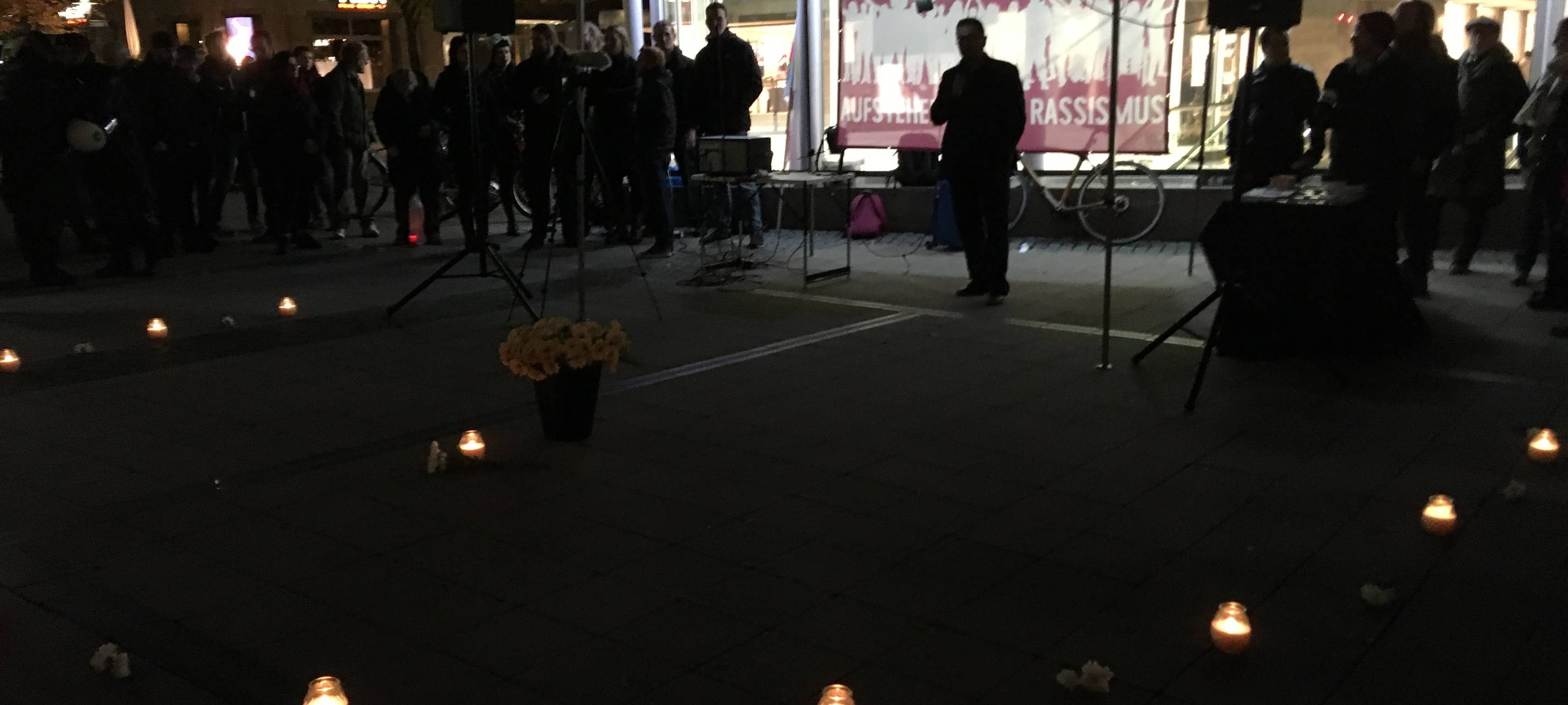 Demo in Essen nach Terror in Halle