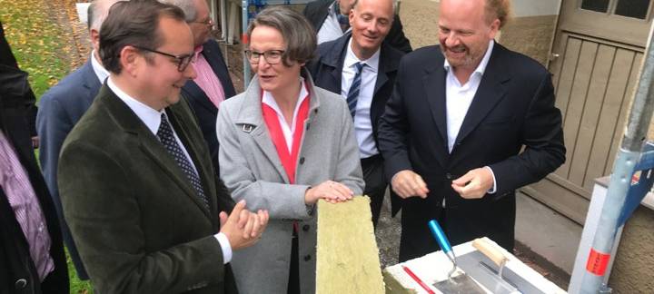 Besuch bei der Baustelle