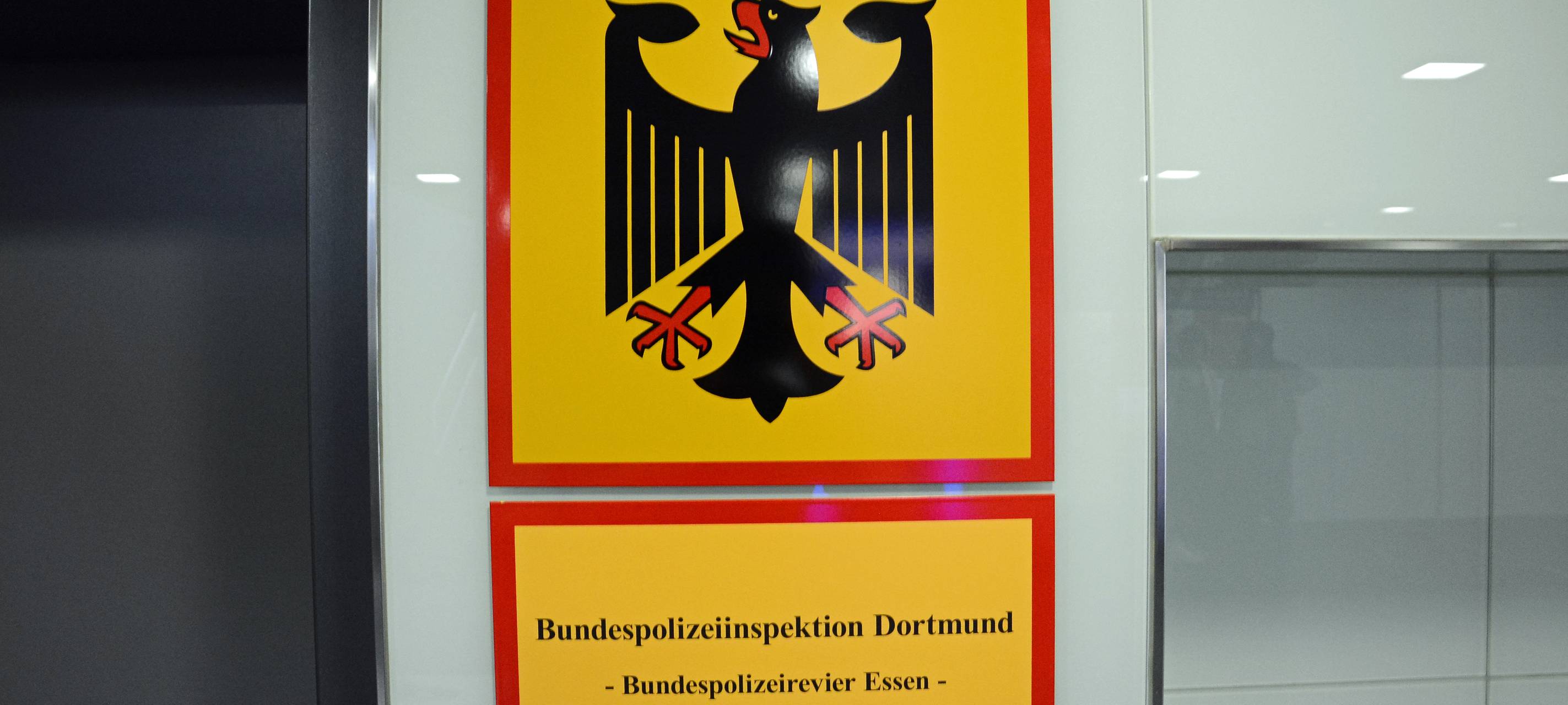 Wache Bundespolizei im Hauptbahnhof Essen