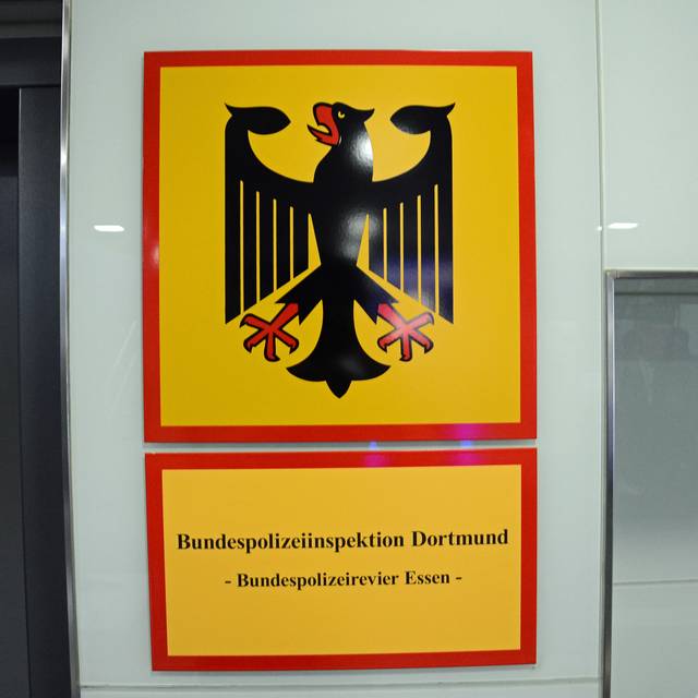 Wache Bundespolizei im Hauptbahnhof Essen
