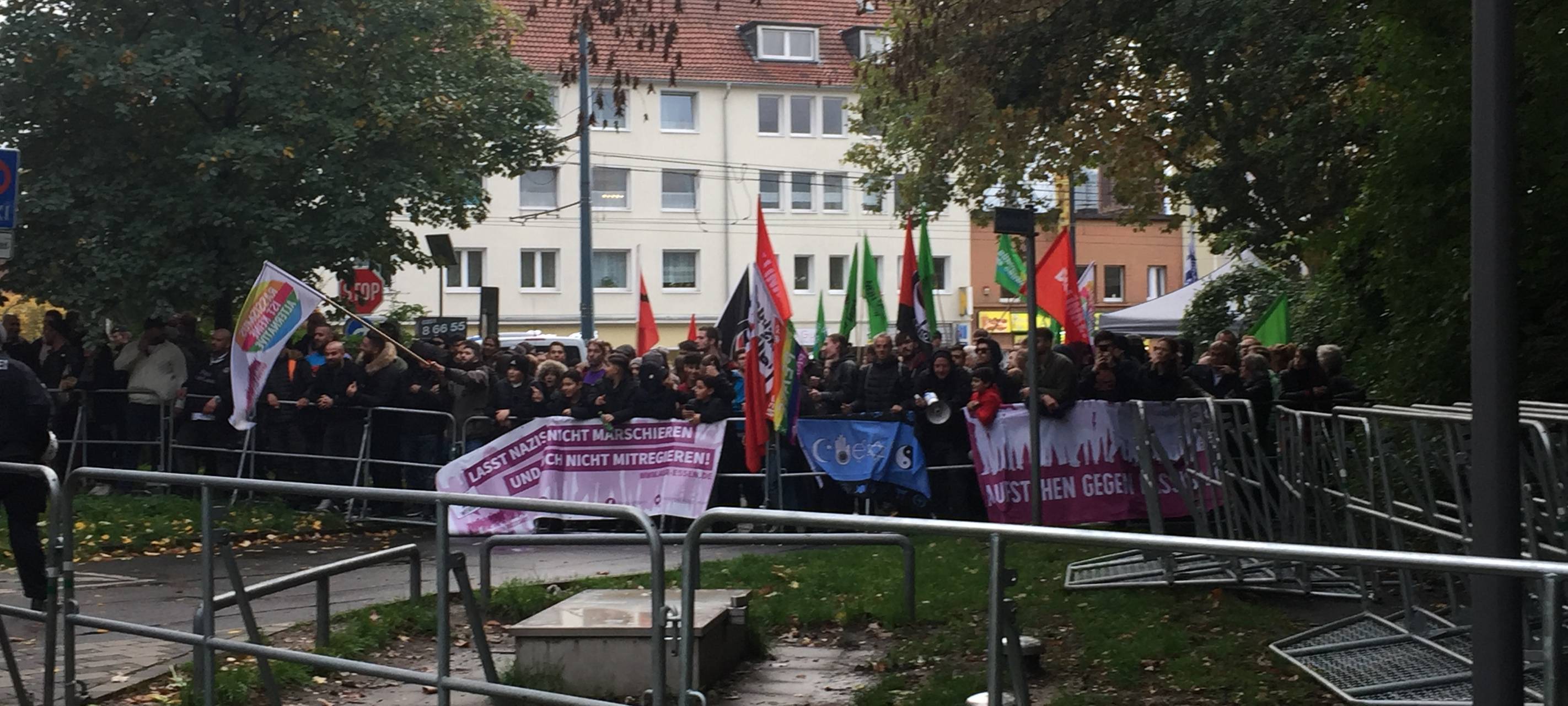 Gegendemonstration Wasserturm Südostviertel