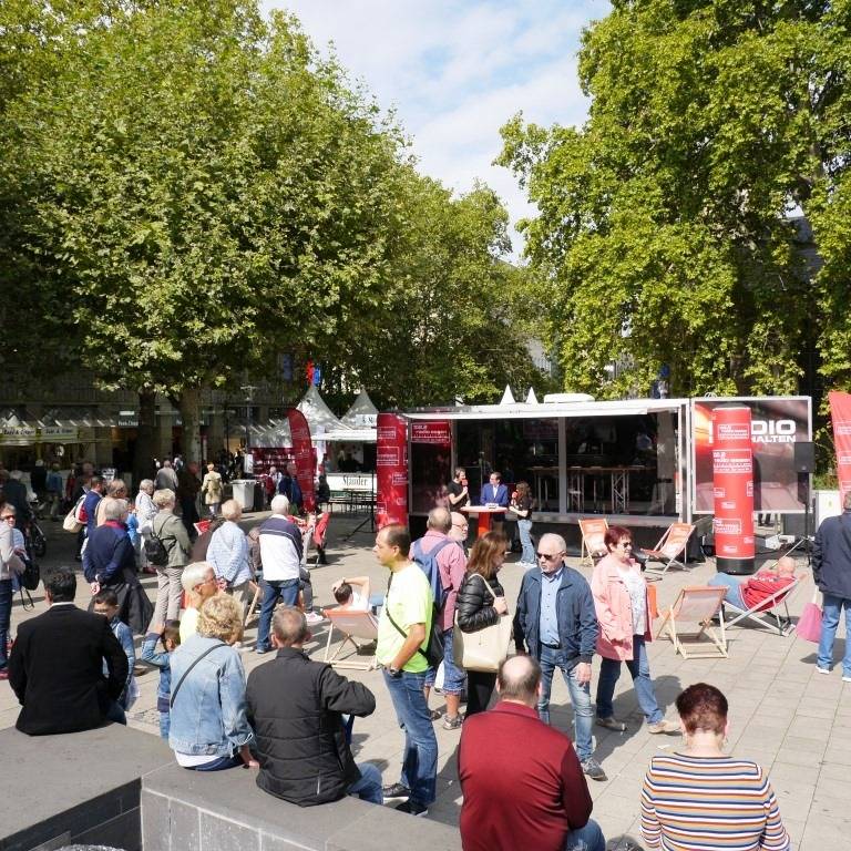 Essen Original 2019 Gläsernes Studio am Burgplatz