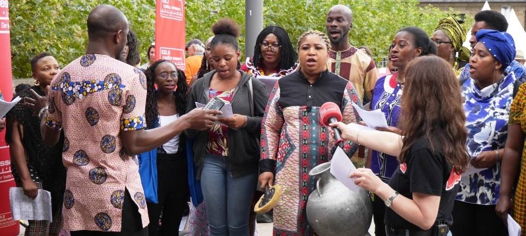 Essen Original 2019 afrikanische Chor der Gemeinde St. Gertrud