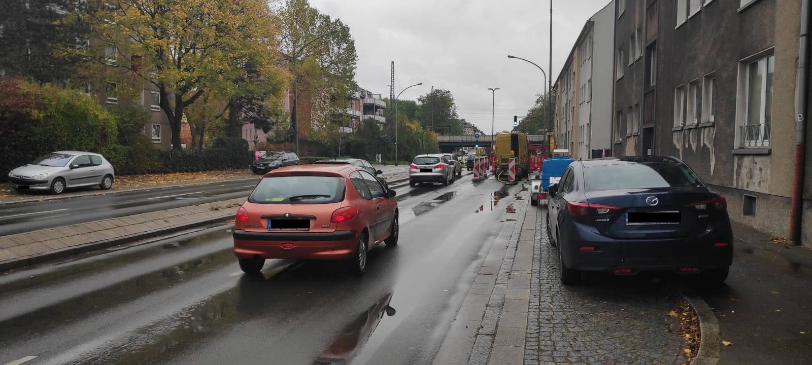 Viel los auf der Gladbecker Straße