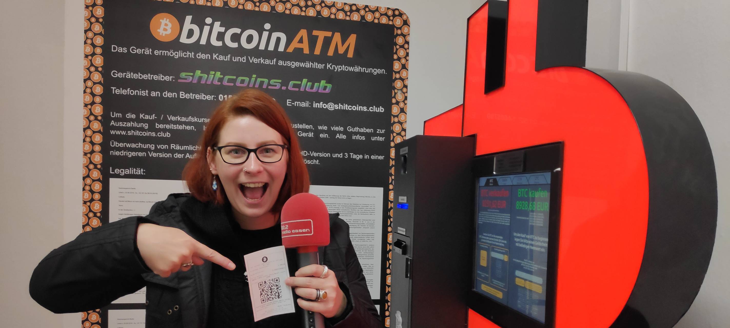 Bitcoins in Essen: Schon an zwei Automaten erhältlich