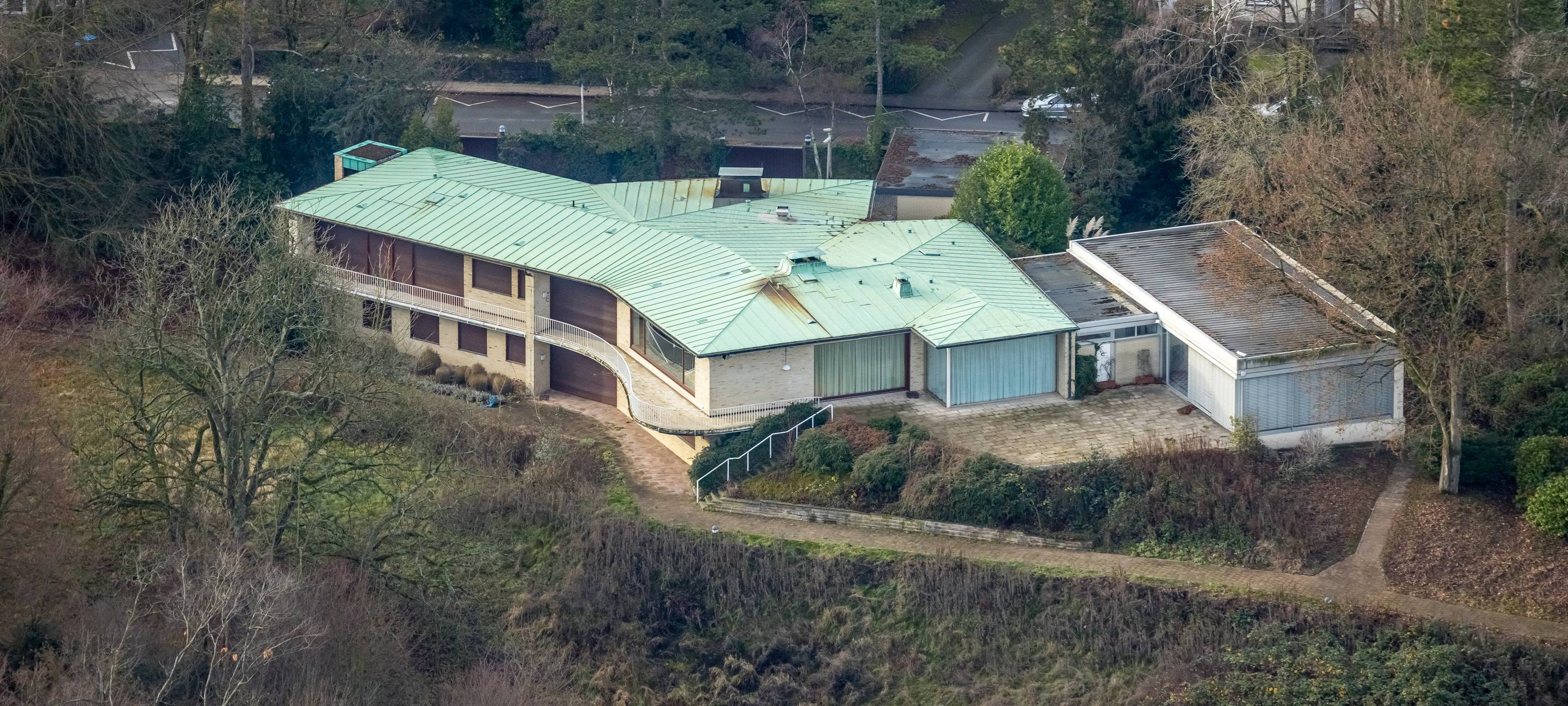 Luftbild, Beitz-Villa