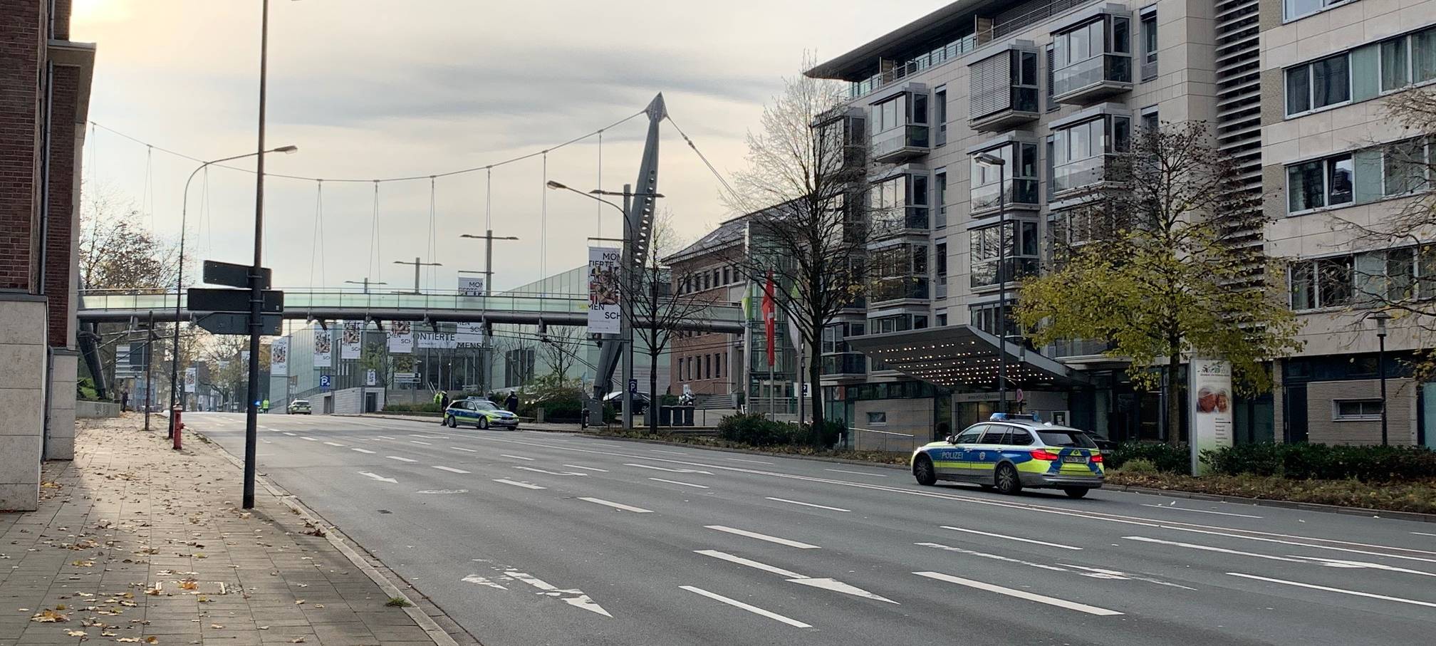 Verdächtiger Gegenstand am Museum Folkwang in Essen ist ungefährlich