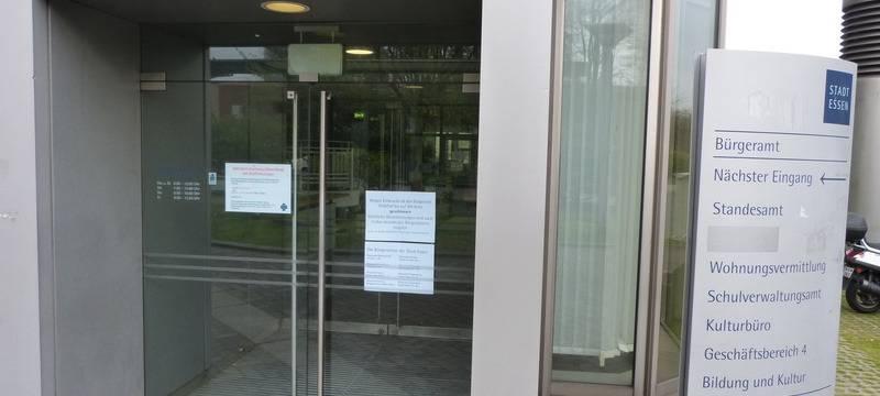 Essen: Nächste Lockerung bei Bürgerämtern in Sicht