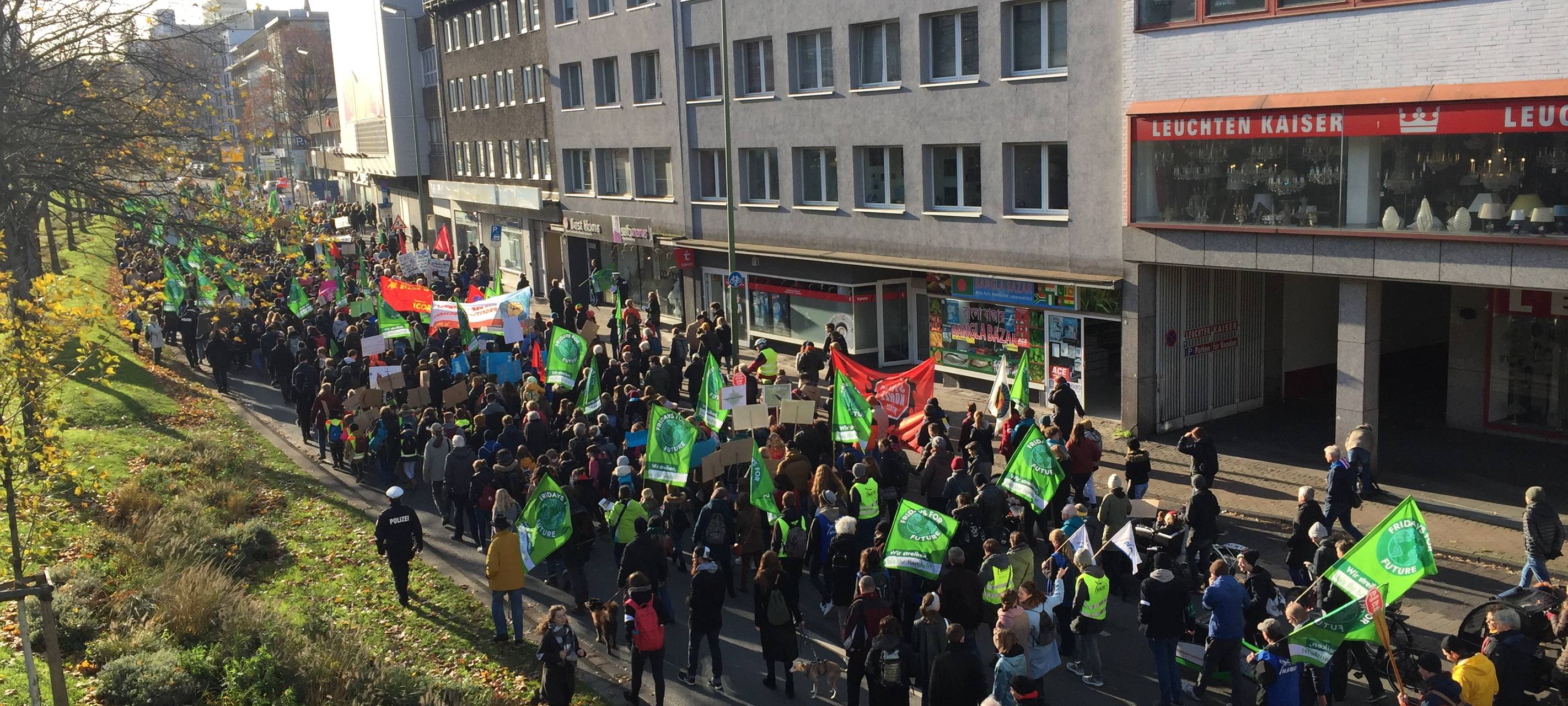 Klima-Aktionstag in der Essener Innenstadt