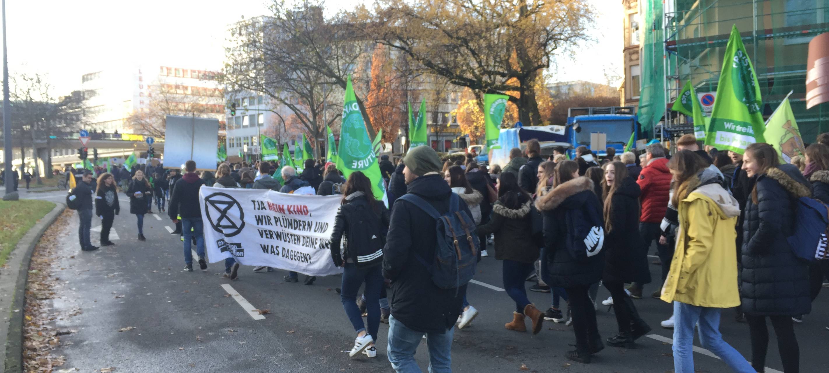 Klima-Aktionstag in der Essener Innenstadt