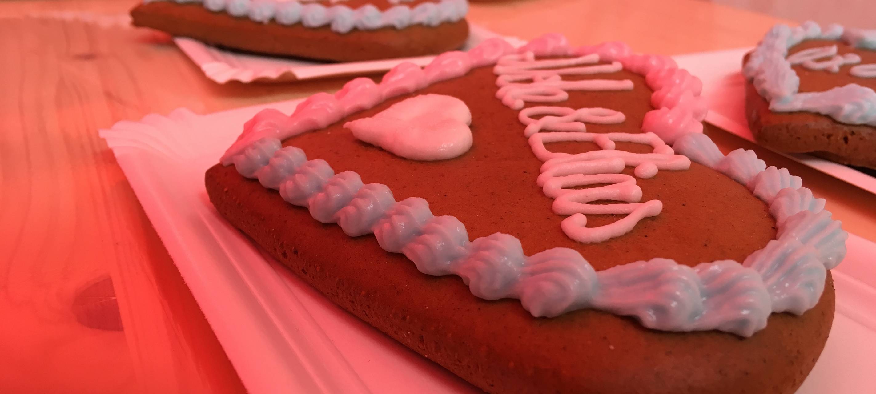 Diesmal hat Konditorin Susanne viele Tiere gemalt- sei es die Eule, der Drache oder ein Pferd.