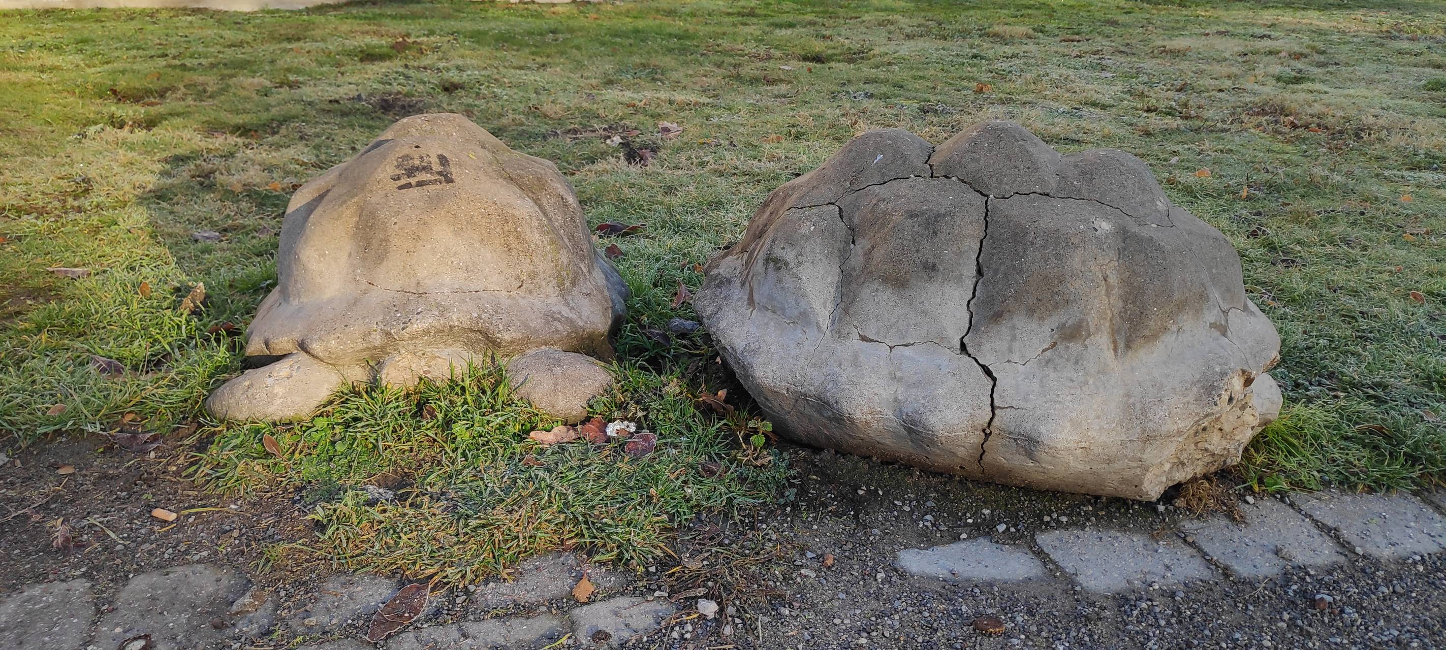 Was bedeuten die Beton-Schildkröten auf der Zeche Carl in Essen?