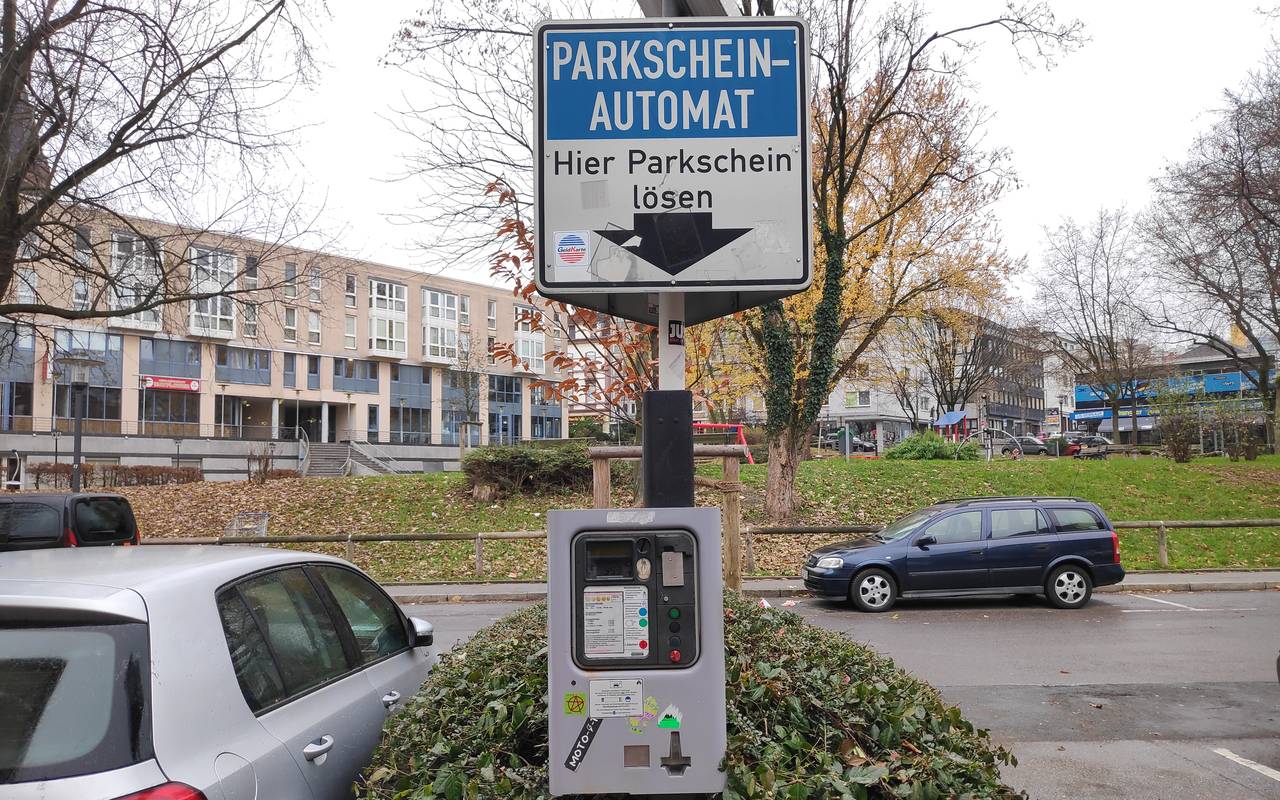 Parkgebühren; Parkticket
