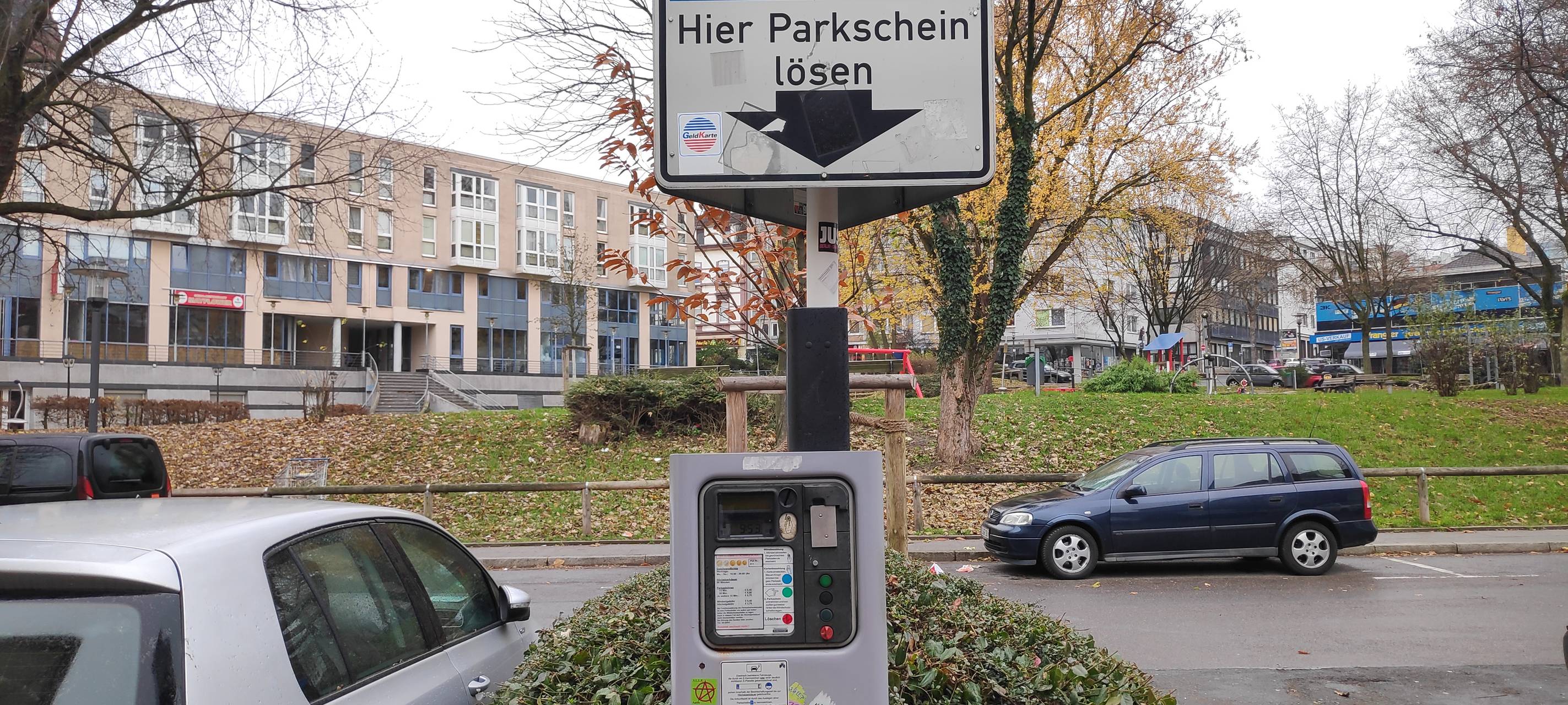 Parkgebühren; Parkticket