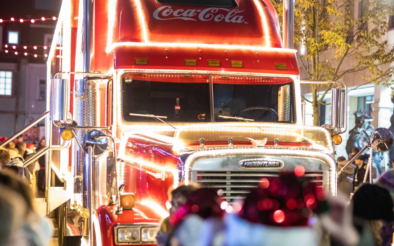Coca-Cola-Weihnachtstruck kommt