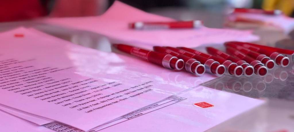 Bei Wind und Regen in Rüttenscheid, der letzte Halt unserer Weihnachtsmarkttour.