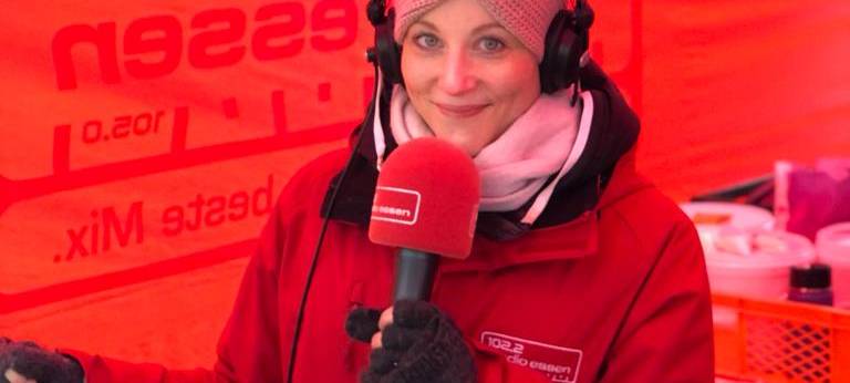 Bei Wind und Regen in Rüttenscheid, der letzte Halt unserer Weihnachtsmarkttour.