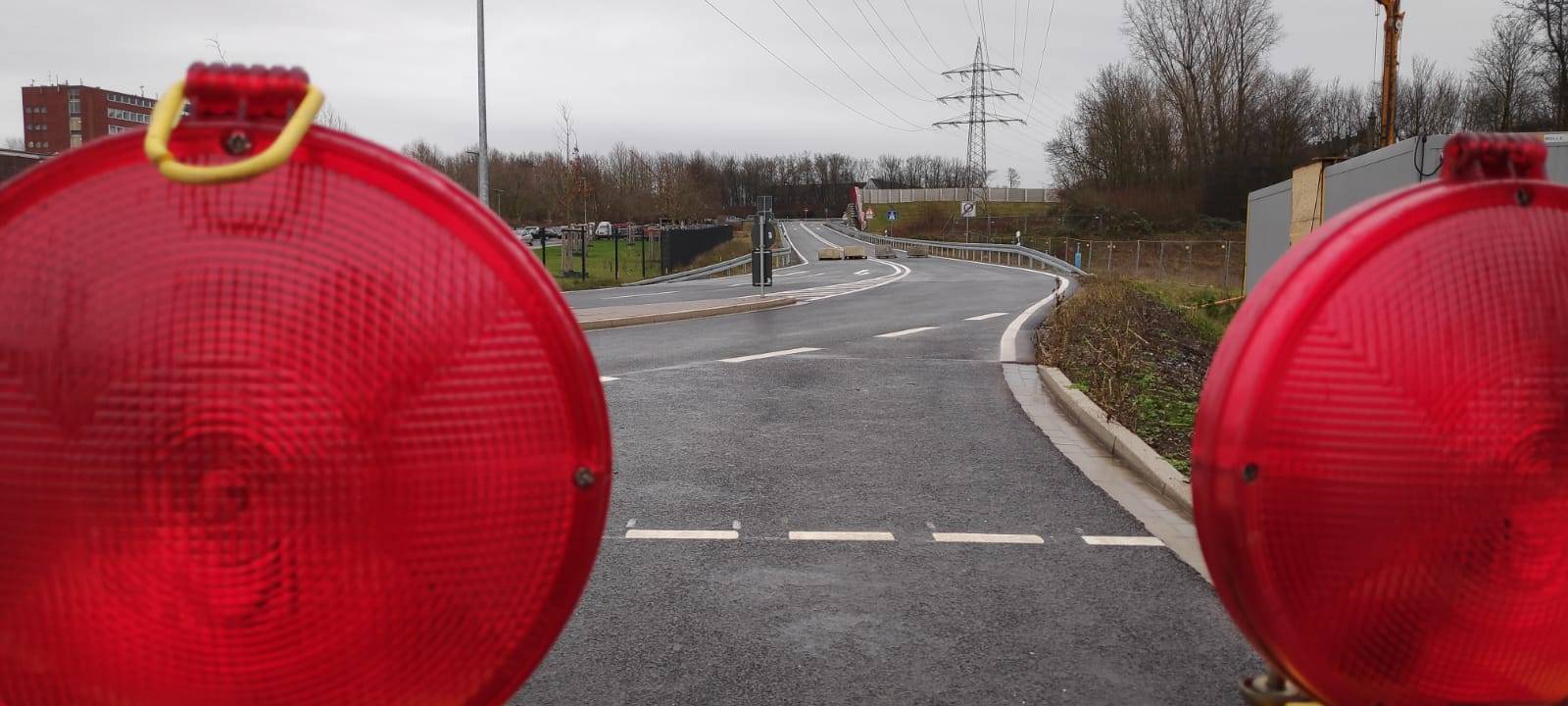 A40 in Essen-Frillendorf: Zubringer ist fertig