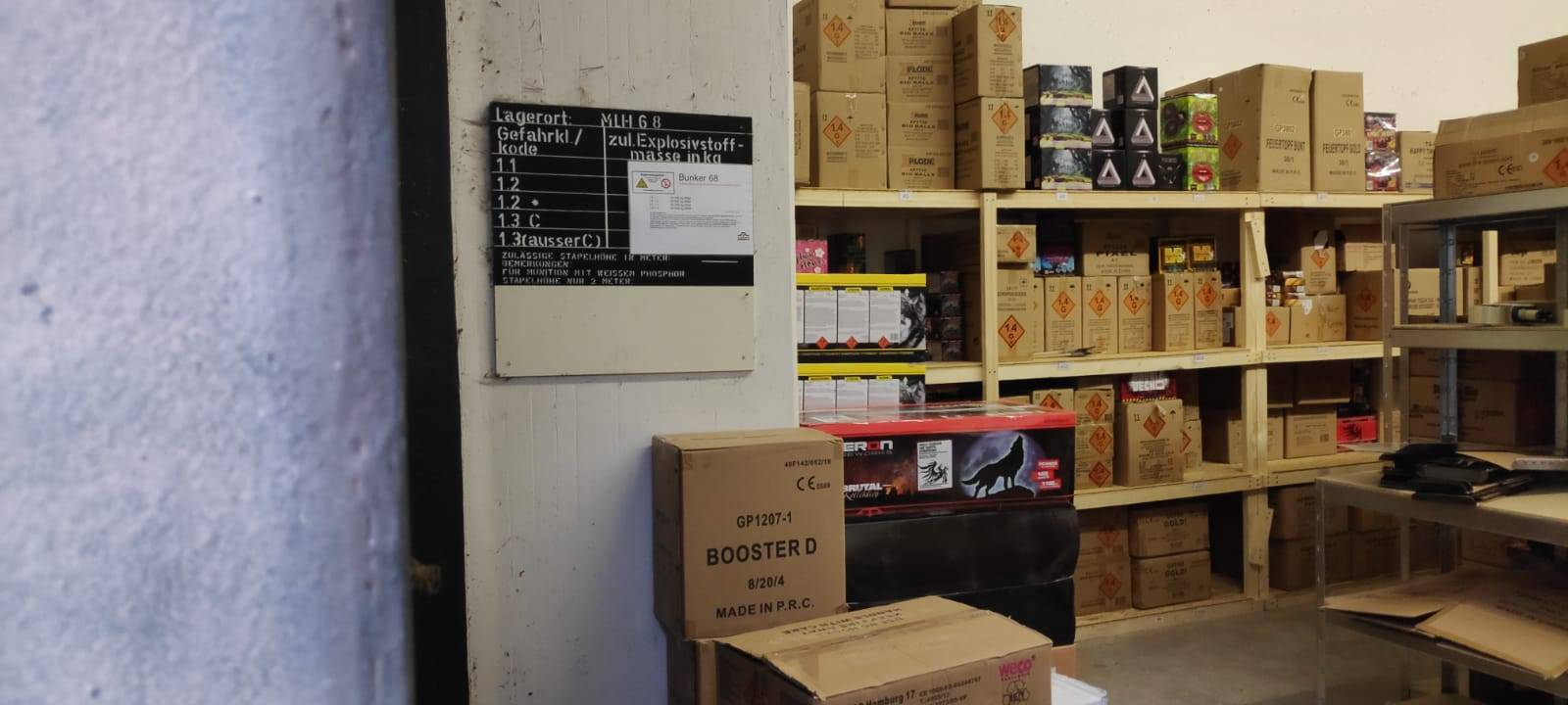 Feuerwerk Böller Raketen Radio Essen