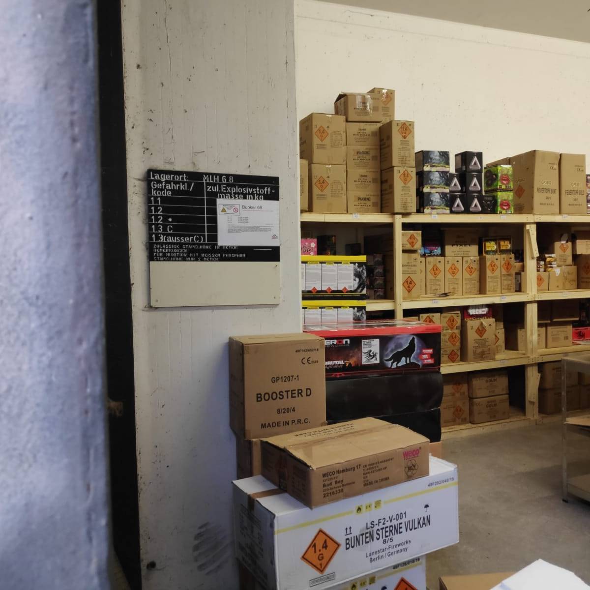 Feuerwerk Böller Raketen Radio Essen