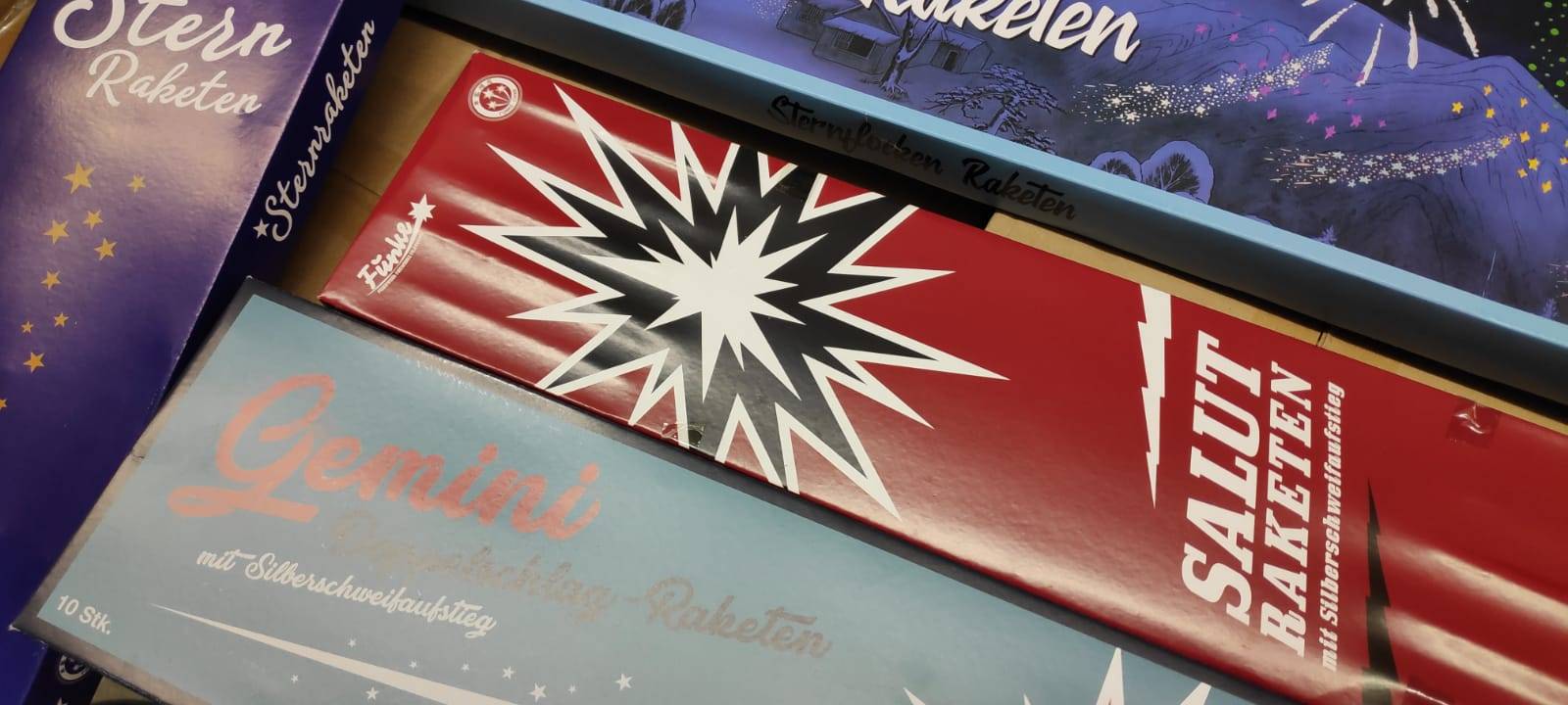 Feuerwerk Böller Raketen Radio Essen