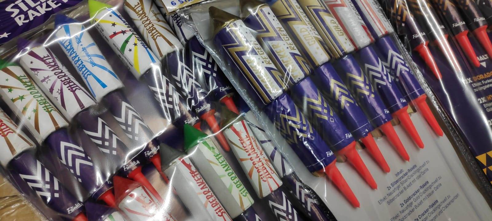 Feuerwerk Böller Raketen Radio Essen