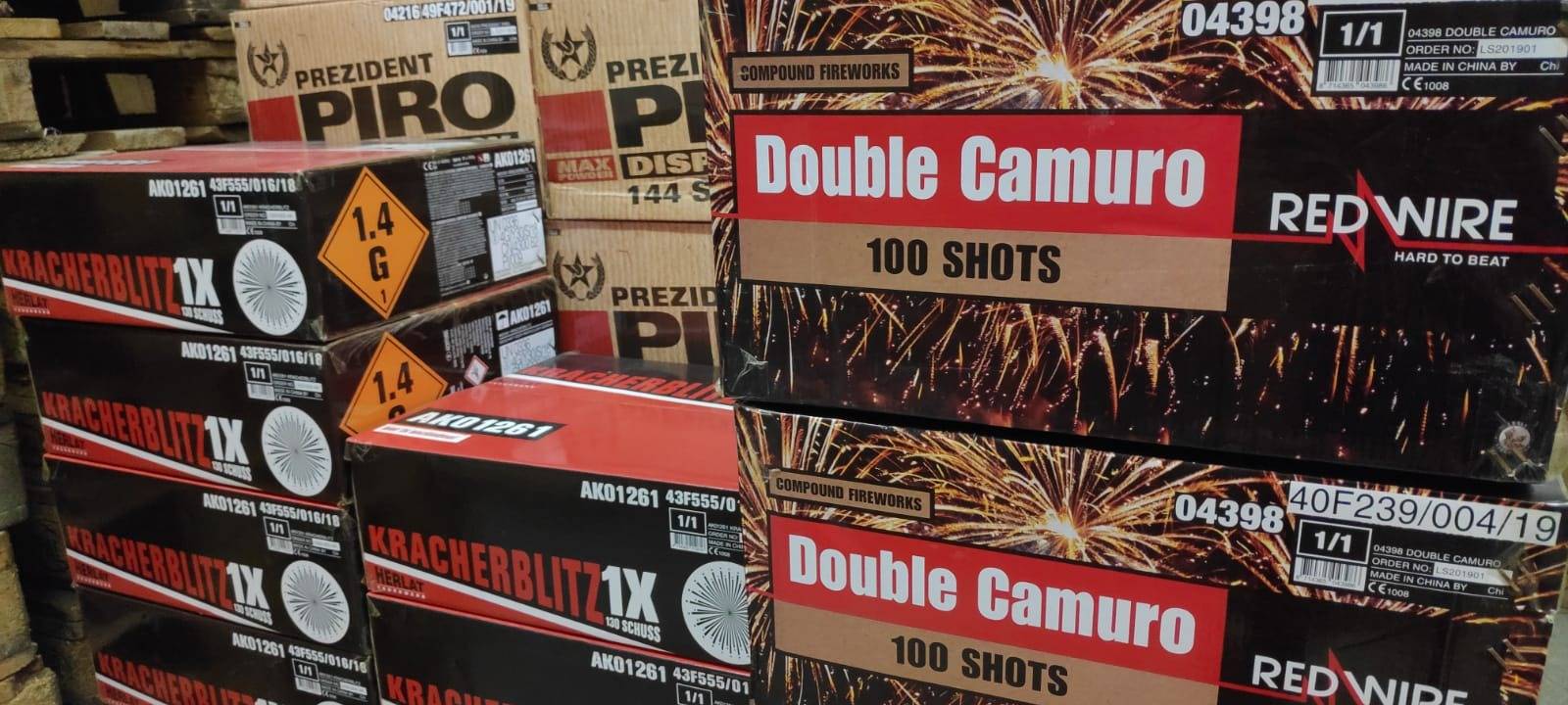 Feuerwerk Böller Raketen Radio Essen