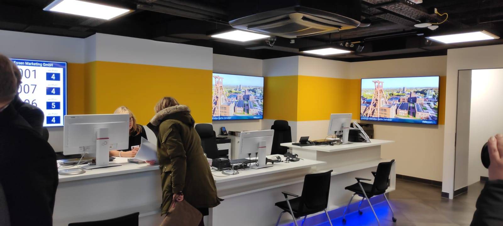 Eröffnung in Essen: Touristikzentrale und Ruhrbahn-Kundencenter in einem Haus