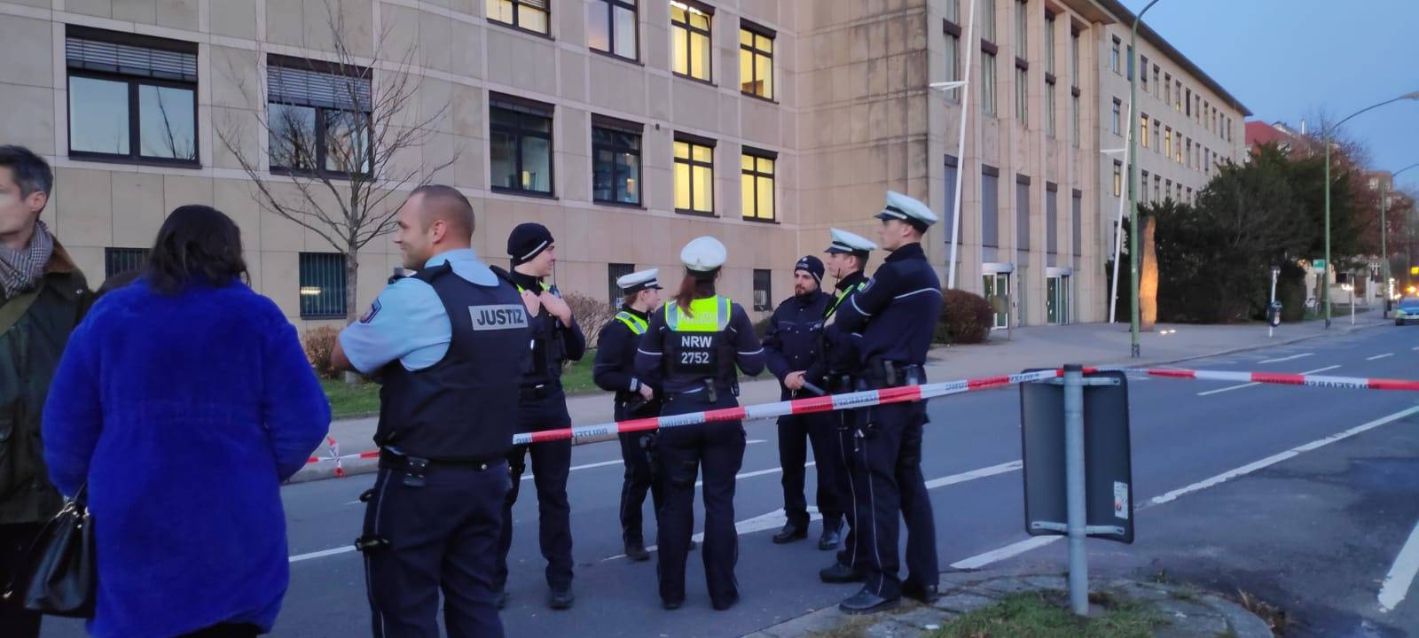 Landgericht Essen: Bombendrohung sorgt für Evakuierung