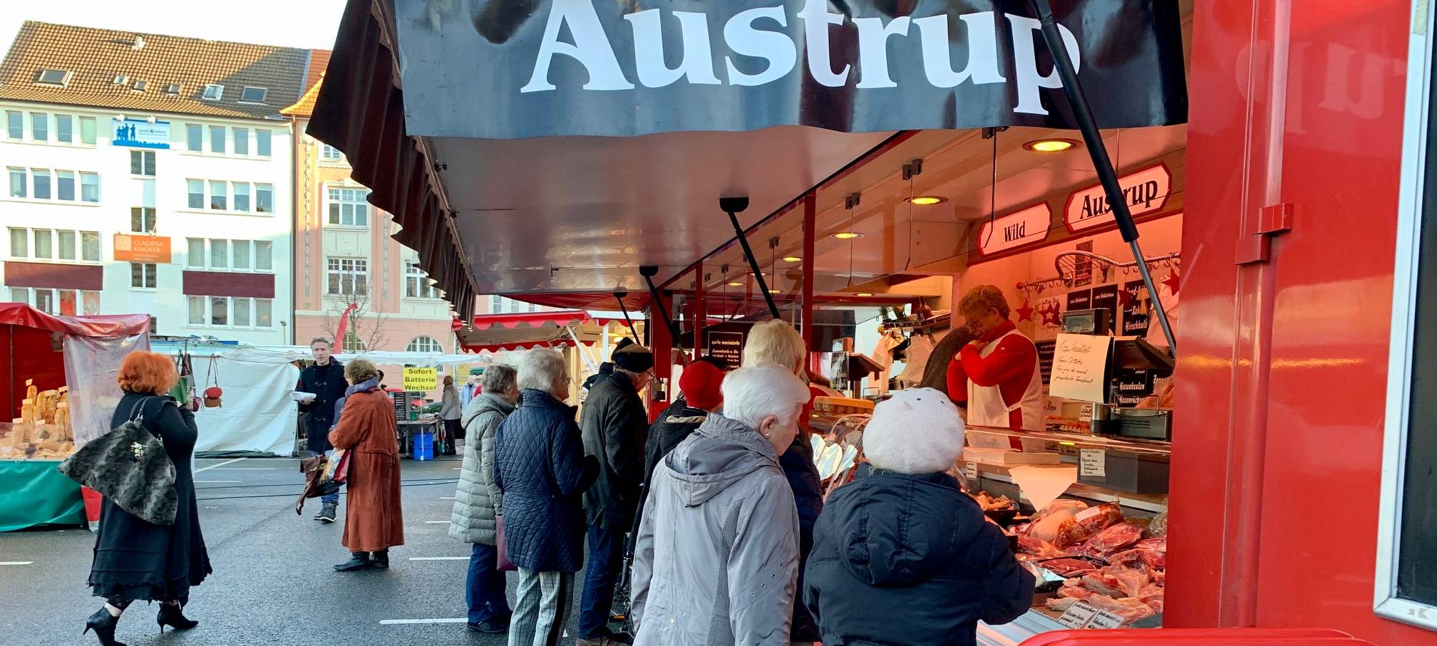 Wochenmarkt in Essen-Rüttenscheid