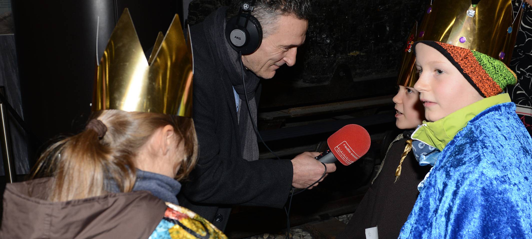 Sternsinger im Essener Rathaus
