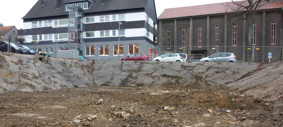 Reste von mehr als 350 Jahre alter Kirche in Essen-Rellinghausen