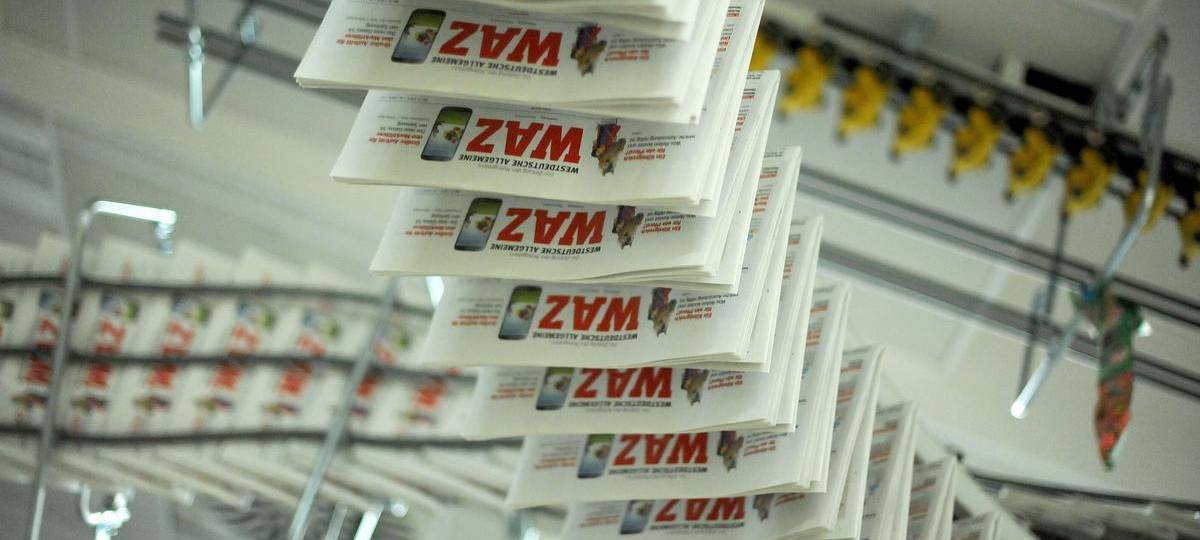 WAZ-Druckerei in Essen schließt Ende Juni