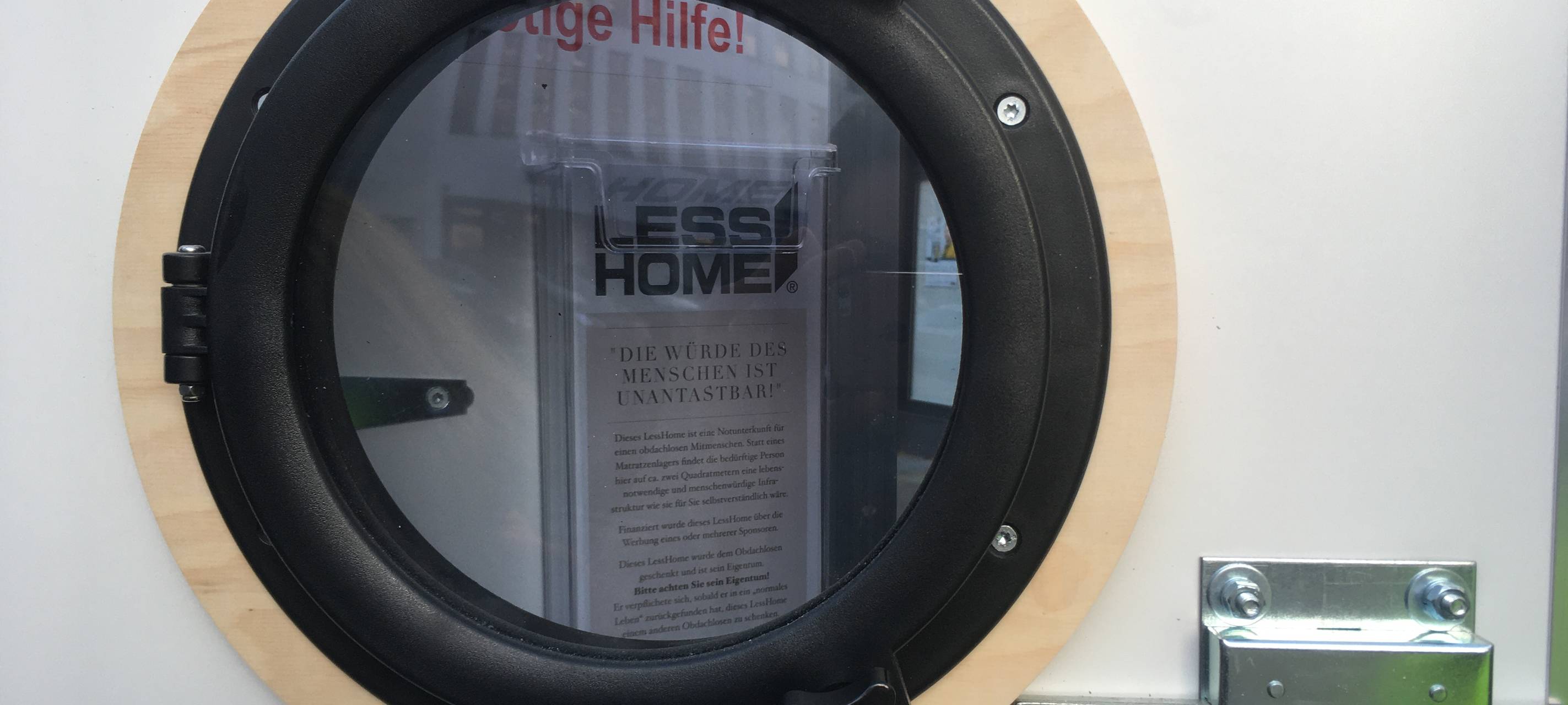 Essen: Mini-Mobil für Obdachlose macht Hoffnung