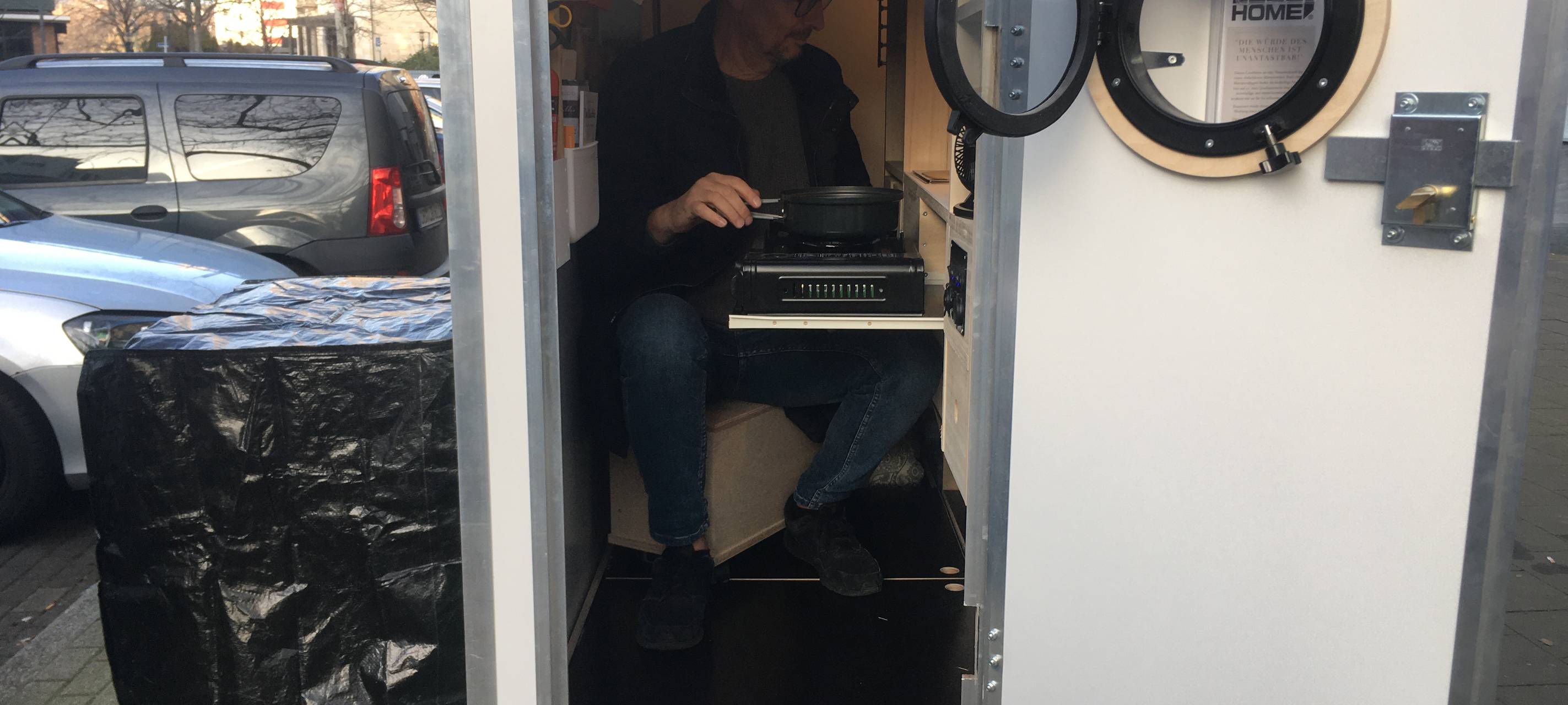 Essen: Mini-Mobil für Obdachlose macht Hoffnung