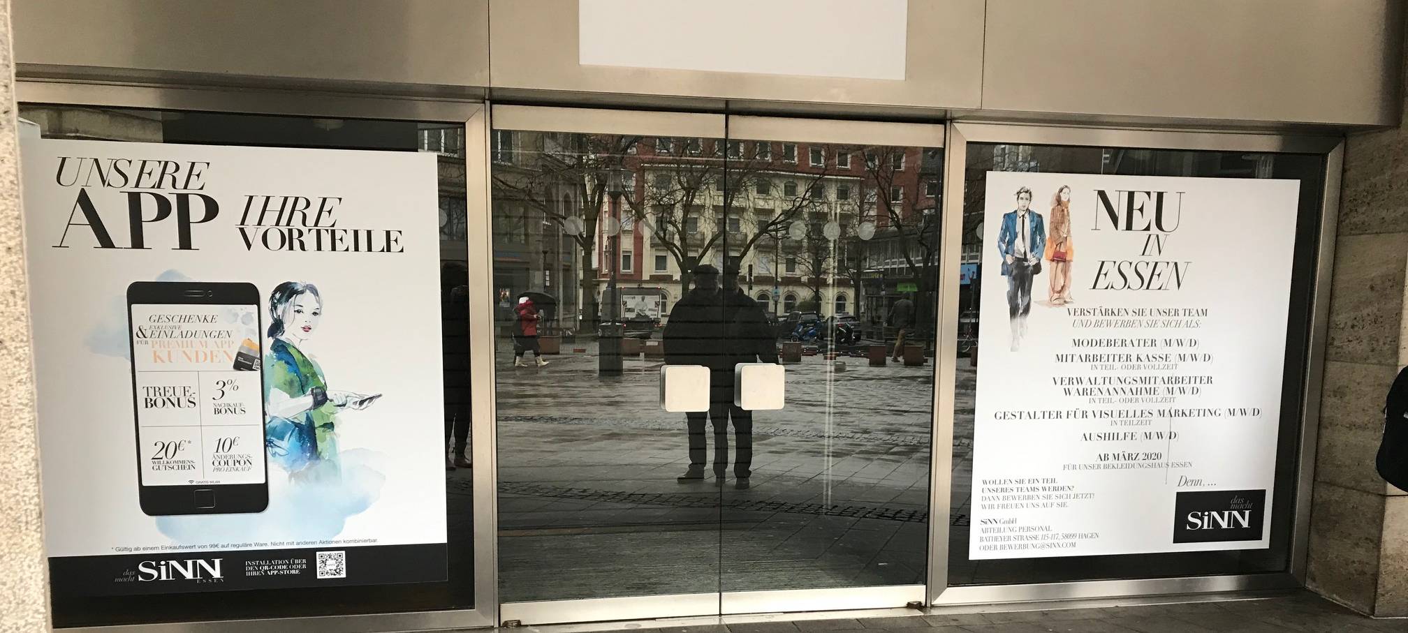 Essen: Eröffnungstermin für Modehaus Sinn steht fest