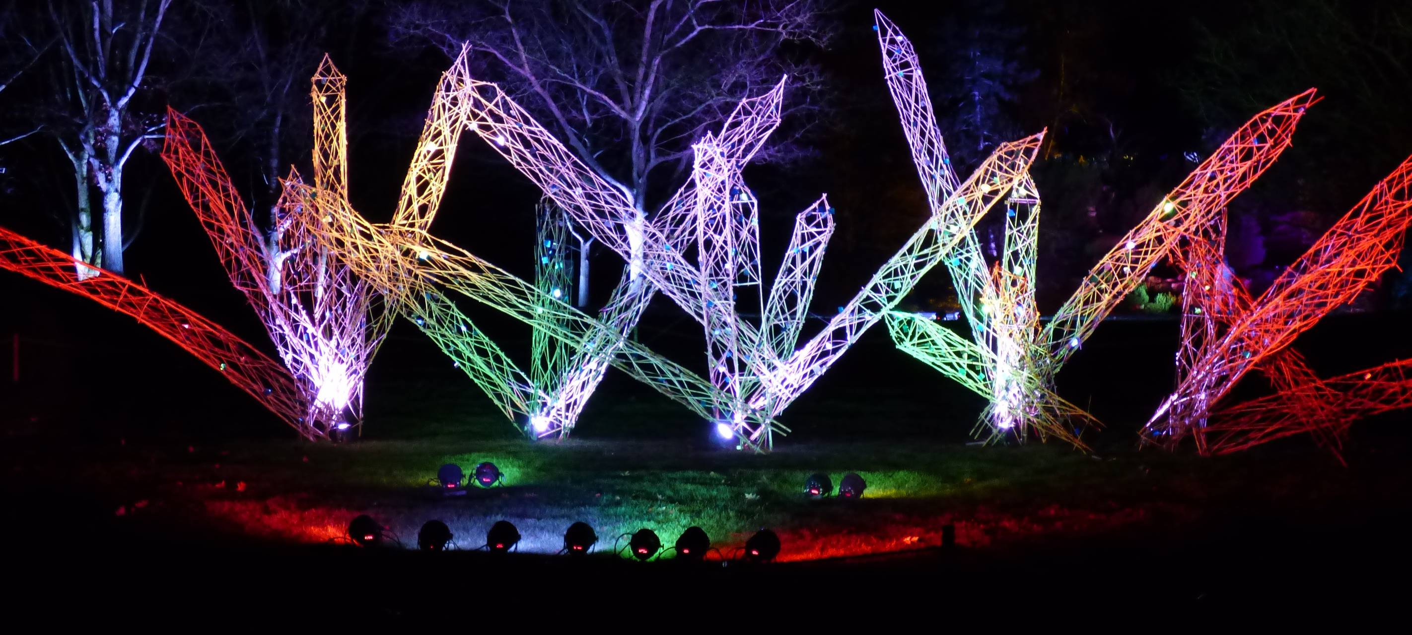 Parkleuchten im Grugapark Essen