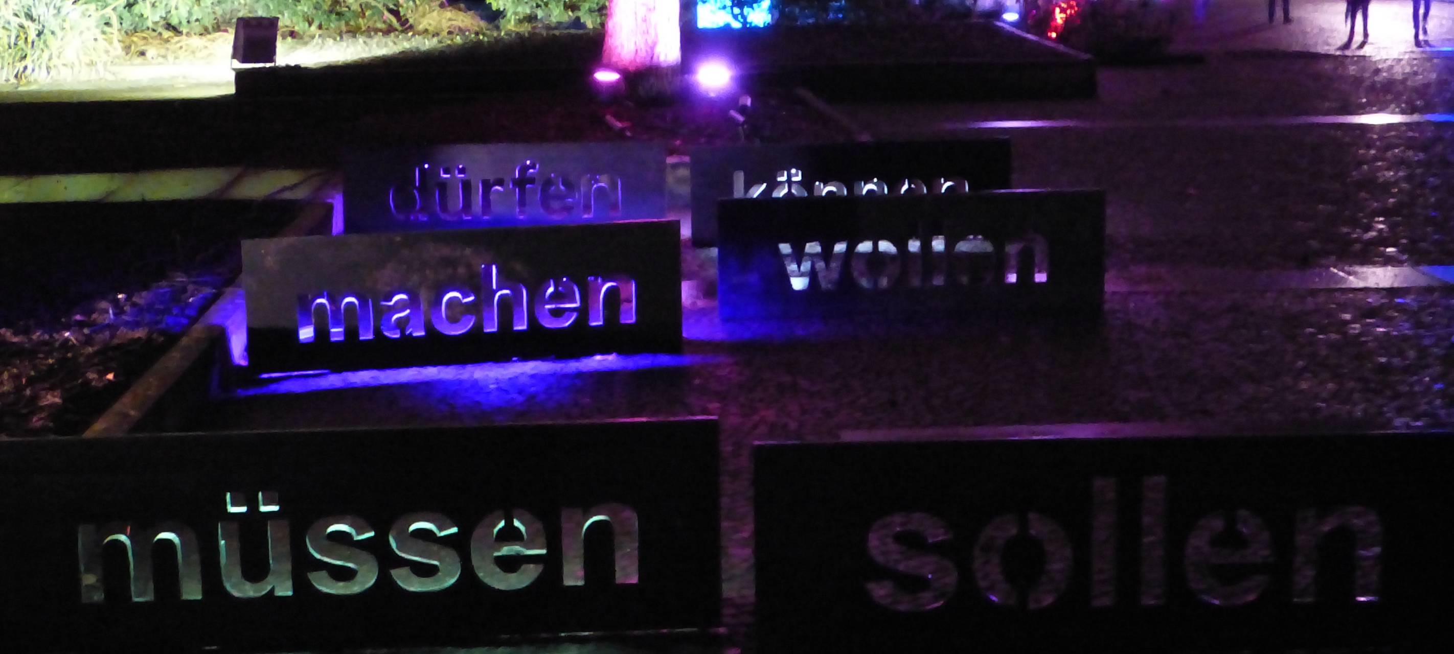 Parkleuchten im Grugapark Essen