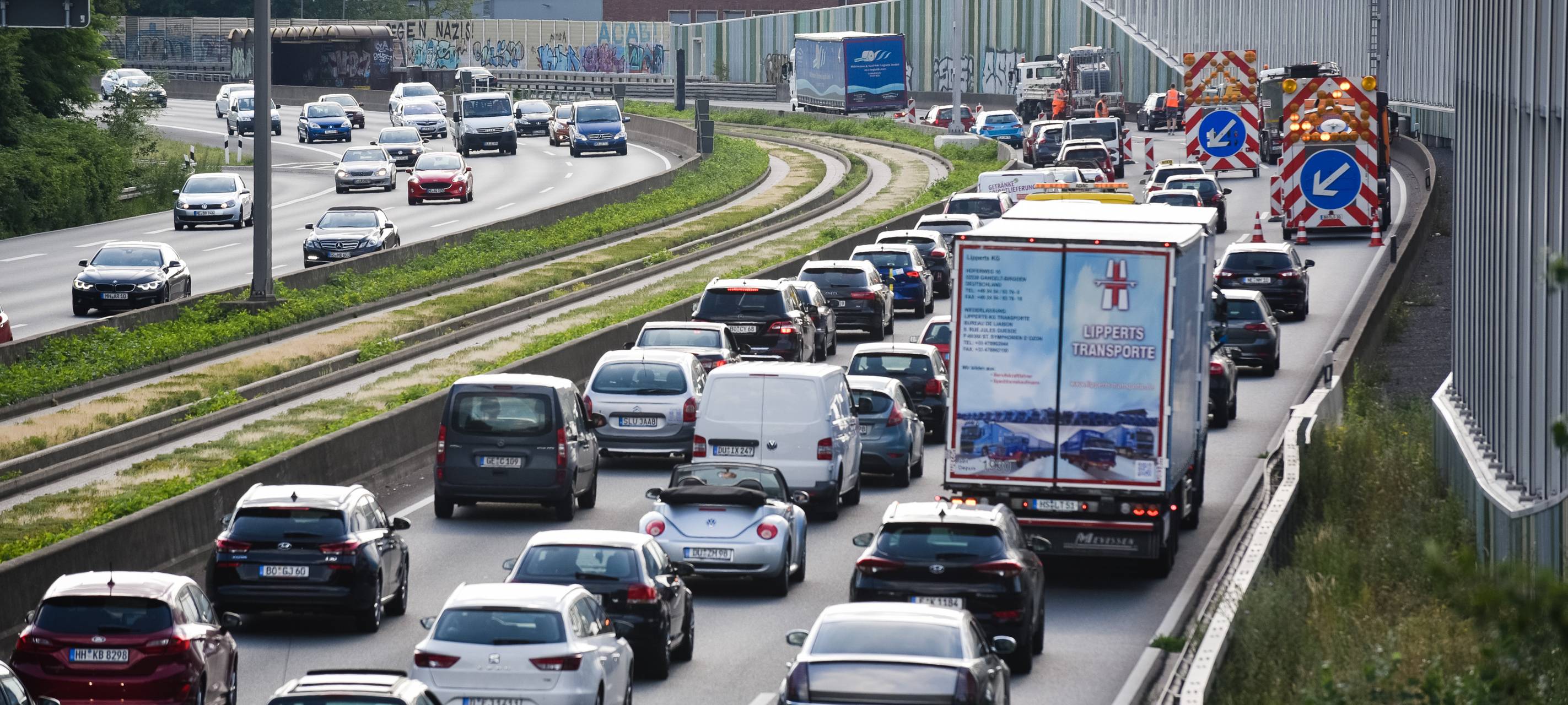 A40 in Essen wird wochenlang enger - Staugefahr!